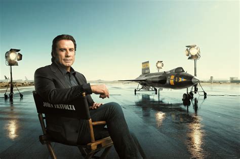 breitling travolta|John Travolta and the North American X.